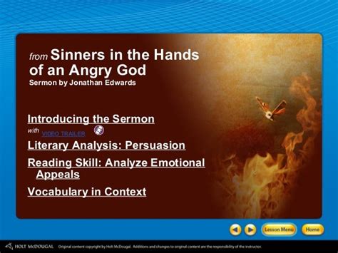 sparknotes sinners in the hands of god